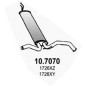 SILENZIATORE POST OEM 1726XZ