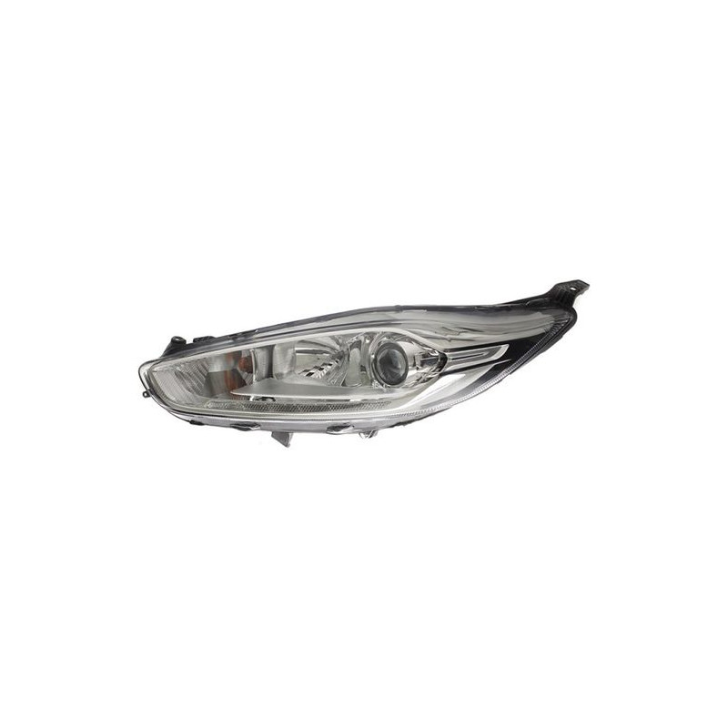 FARO SX H7-H1 C/MOTOR EL+DRL A LED FORD FIESTA 01/13  PARAB CROM