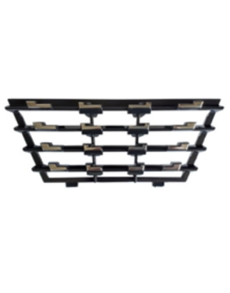 TAPPO GRIGLIA PARAURTI CENTRALE NERA-CROMATA PEUGEOT 208 II (UB/UP/UW/UJ) 2019 2023 OEM 98294378VD