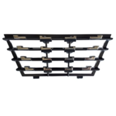 TAPPO GRIGLIA PARAURTI CENTRALE NERA-CROMATA PEUGEOT 208 II (UB/UP/UW/UJ) 2019 2023 OEM 98294378VD