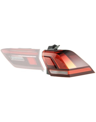 FANALE P/SX EST ROSSO A LED VW TIGUAN 01/16