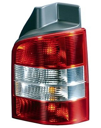 FANALE P/SX BIANCO ROSSO VW TRANSPORTER T5 01/09 2 PORTE