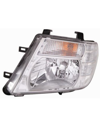 FARO FANALE PROIETTORE SX H4 NISSAN P/U NAVARA 2WD-4WD (D40) 2010 2015 OEM 260605X10B