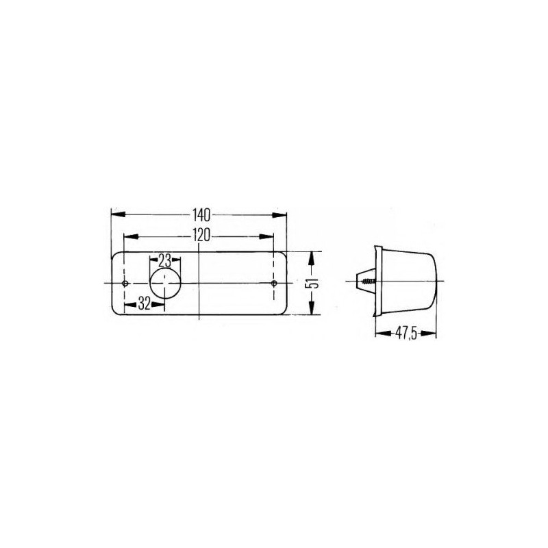 INDICATORE DIREZIONE DX 12 O 24V