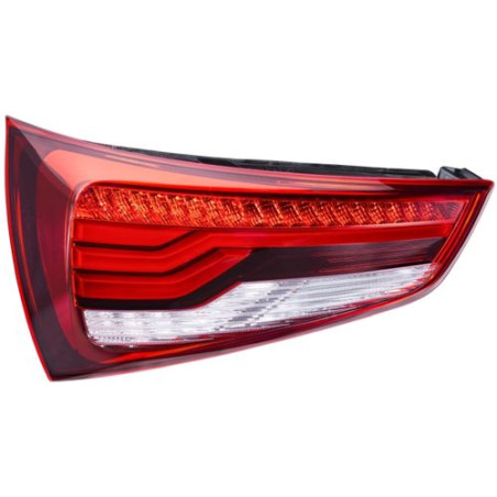 FANALE P/SX BIANCO ROSSO LED AUDI A1 11/14