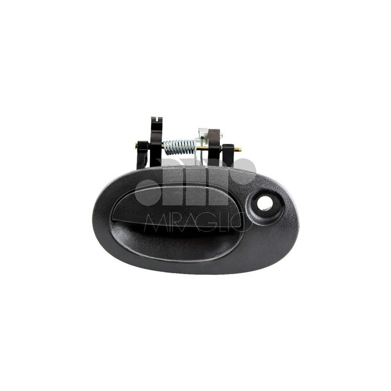MANIGLIA PORTA EST IN PLASTICA NERO POST RENAULT KANGOO (KC0/KC1) 1998 2003 OEM 7700304669