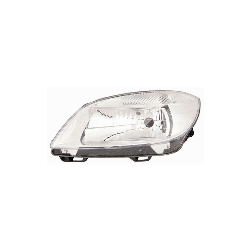 FARO FANALE PROIETTORE DX H4 SKODA FABIA (542/545) 2010 2014 OEM 5J1941018C