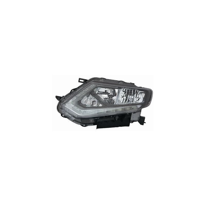 FARO FANALE PROIETTORE SX LED NERA LED ELETTRICA NISSAN X-TRAIL (T32/T32R/T32RR) 2014 2017 OEM 260604CC1C