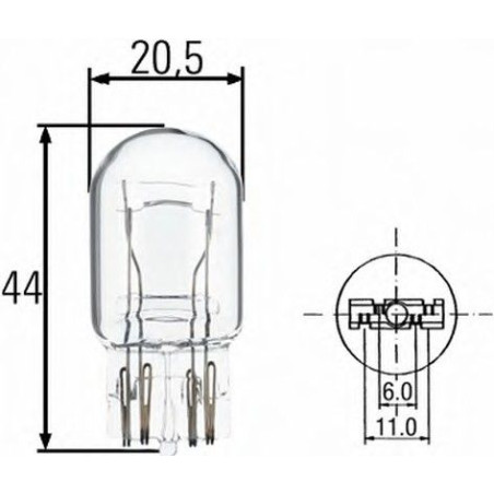 W21/5W 12V 21/5W STANDARD