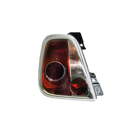 FANALE POST SX SENZA FIAT 500 (312) 2007 2015 OEM 51885550