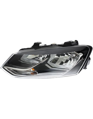 FARO SX 2H7 C/MOTOR ELETT VW POLO 01/14 PARAB NERA