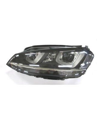 FARO FANALE PROIETTORE DX XENON LED NERA LED VOLKSWAGEN GOLF VII (5G1) 2013 2016 OEM 5G1941754