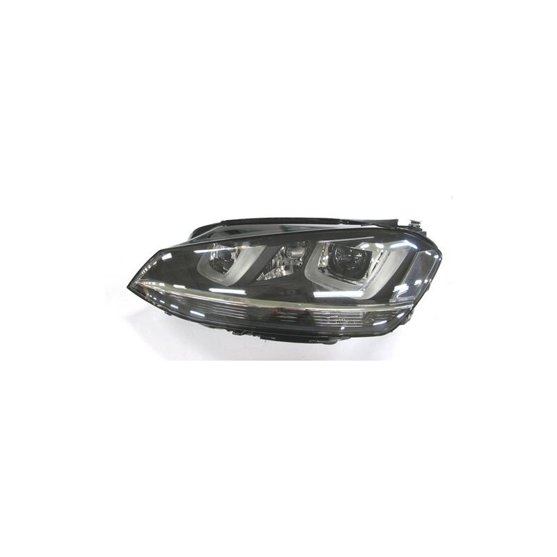 FARO FANALE PROIETTORE DX XENON LED NERA LED VOLKSWAGEN GOLF VII (5G1) 2013 2016 OEM 5G1941754