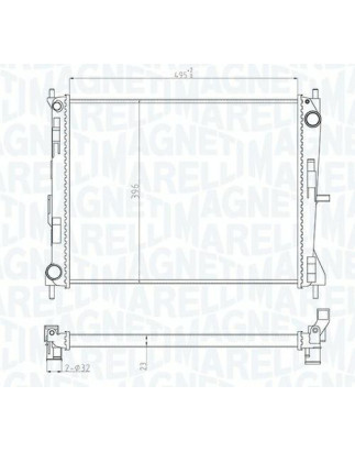 RADIATORI NISSAN MICRA (K12) 2002 2010 OEM 21410AY600