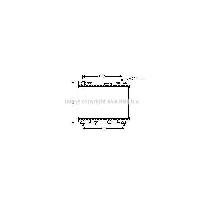 RADIATORI TOYOTA YARIS II (P9) 2005 2011 OEM 164000N050