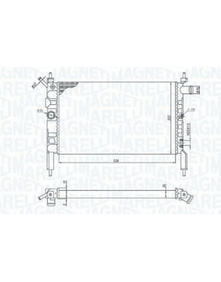 RADIATORI OPEL ASTRA F (T92) 1991 1994 OEM 90467723