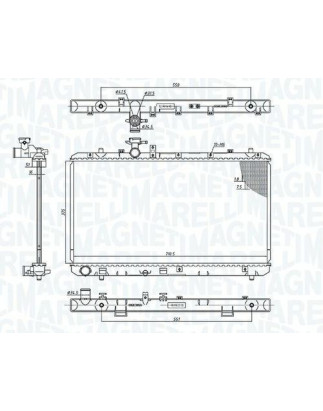 RADIATORI FIAT SEDICI (189) 2007 OEM 1770079J00