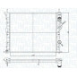 RADIATORI DACIA LOGAN-MCV I (KS/LS/US) 2008 2012 OEM 7700838134