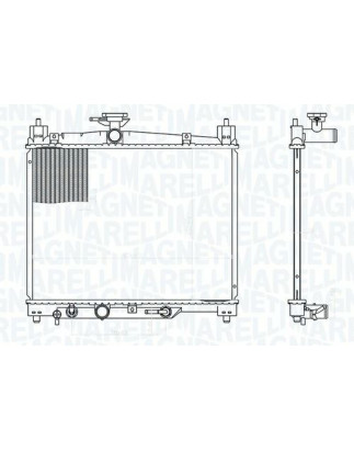 RADIATORI TOYOTA YARIS I (P1) 1999 2005 OEM 1640023090