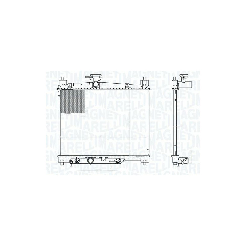 RADIATORI TOYOTA YARIS I (P1) 1999 2005 OEM 1640023090