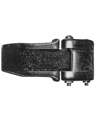 CHIUSURA COFANO GANCIO CAPOTE IN PLASTICA NERO FIAT 500 F / L / R 1965 1975 OEM 4138496