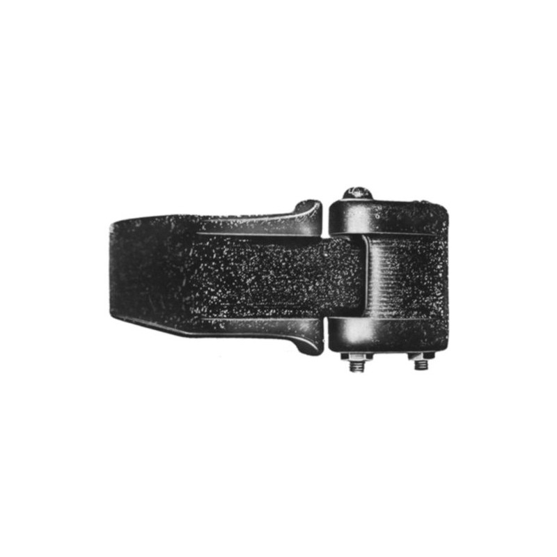 CHIUSURA COFANO GANCIO CAPOTE IN PLASTICA NERO FIAT 500 F / L / R 1965 1975 OEM 4138496