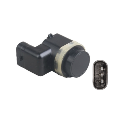 SENSORE PARCHEGGIO POST NERO 15.48 3 RENAULT KANGOO (KW0/KW1) 2008 2013 OEM 284421300R