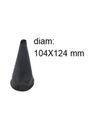 CUFFIA CAMBIO NERA 104X124 CITROEN BERLINGO (B9) 2008 2015 OEM 7589.G3