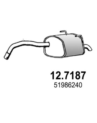 SILENZIATORE POST OEM 51986240