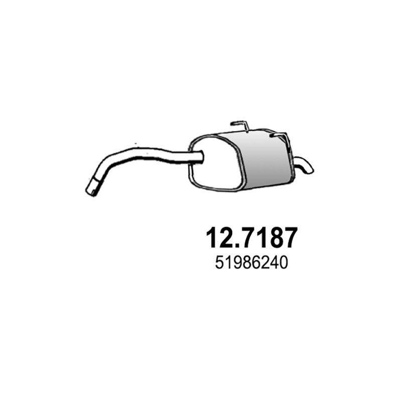 SILENZIATORE POST OEM 51986240