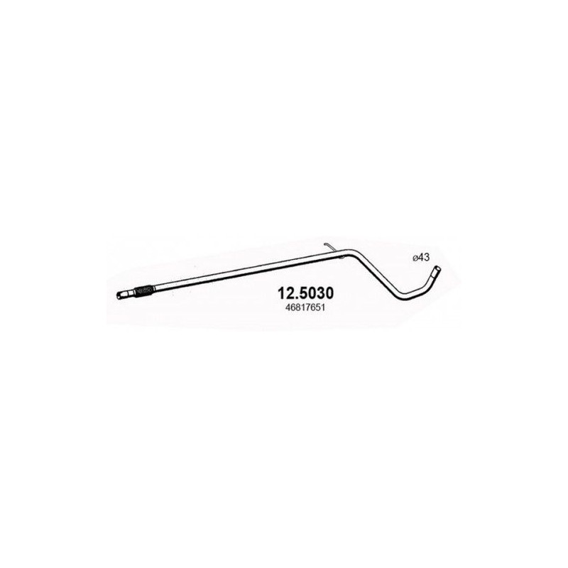 TUBO INTERMEDIO OEM 46817651