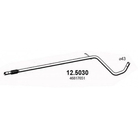 TUBO INTERMEDIO OEM 46817651