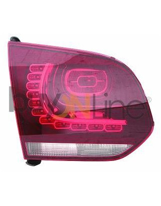 FANALE POST SX ROSSO SCURO SENZA LED LED INTERNO VOLKSWAGEN GOLF VI (5K1) 2008 2013 OEM 5K0945093P