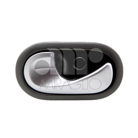 MANIGLIA APRIPORTA INTERNA LEVA CROMATA ANT/POST SX DACIA LOGAN-MCV I (KS/LS/US) 2008 2012 OEM 8200174075