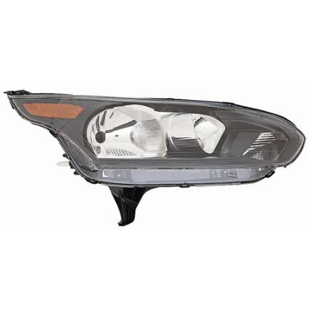 FARO FANALE PROIETTORE DX H7,H15 NERA ARANCIONE FORD TRANSIT/TOURNEO CONNECT (C4A) 2013 2019 OEM 1949633