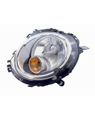 FARO FANALE PROIETTORE DX H4 ARANCIO MINI CABRIO (R57) 2008 2010 OEM 63122751264