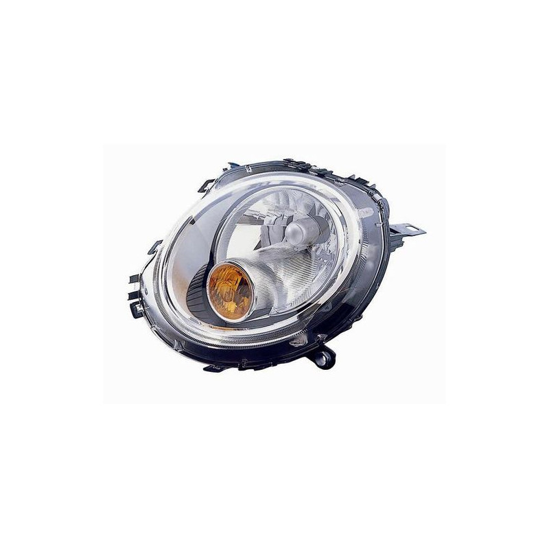 FARO FANALE PROIETTORE DX H4 ARANCIO MINI CABRIO (R57) 2008 2010 OEM 63122751264