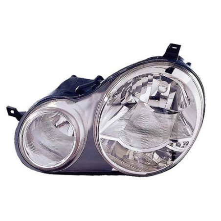 FARO FANALE PROIETTORE SX H1,H7 AL VOLKSWAGEN POLO (9N2) 2002 2005 OEM 6Q1941008AF