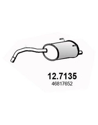 SILENZIATORE POST OEM 46817652