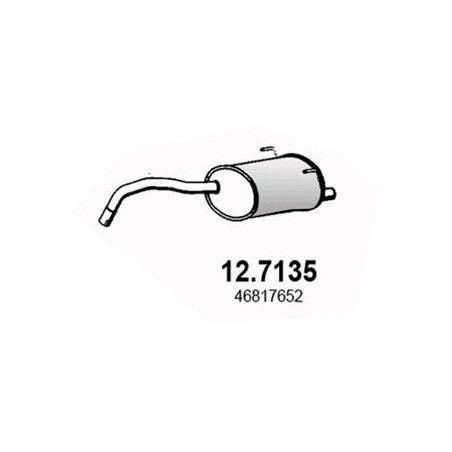 SILENZIATORE POST OEM 46817652