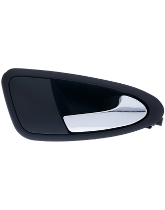 MANIGLIA APRIPORTA INTERNA NERA C/LEVA CROMATA ANT DX SEAT IBIZA (6J5/6P1) 2008 2012 OEM 6J1837114A
