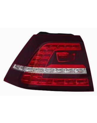 FANALE POST SX BIANCO/ROSSO CON LED VOLKSWAGEN GOLF VII (5G1) 2013 2016 OEM 5G0945207