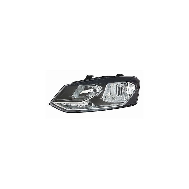 FARO FANALE PROIETTORE DX H7,H7 NERA VOLKSWAGEN POLO (6C1) 2014 2017 OEM 6C1941006