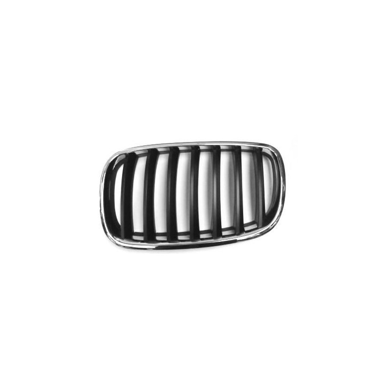 GRIGLIA ANT SX CROMATA/NERA BMW X5 (E70) 2007 2010 OEM 51137157687