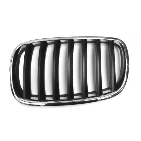 GRIGLIA ANT SX CROMATA/NERA BMW X5 (E70) 2007 2010 OEM 51137157687