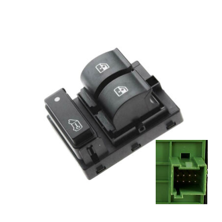 BLOCCO COMANDI ALZACRISTRALLO SX 8 2 VERDE CITROEN e JUMPER III 2020 2023 OEM 735532905