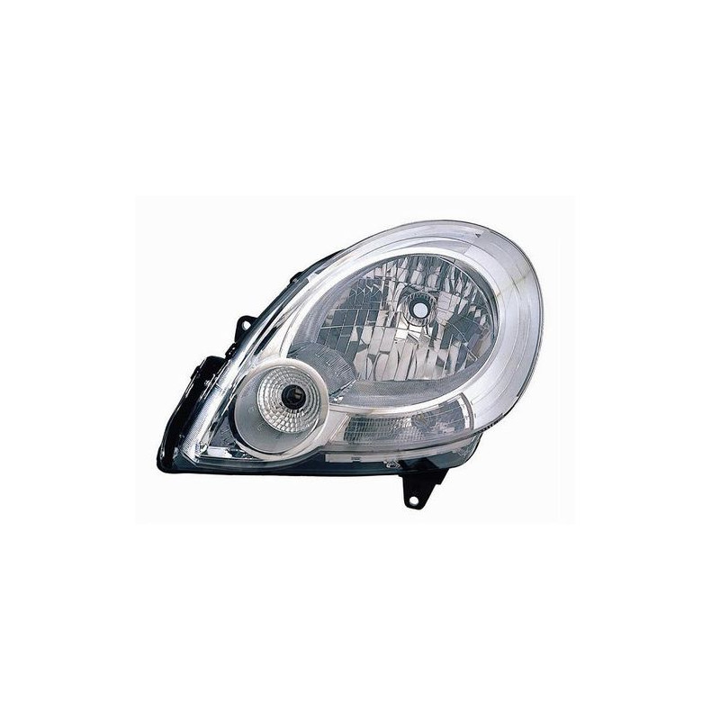 FARO FANALE PROIETTORE DX H4 ELETTRICA RENAULT KANGOO (KW0/KW1) 2008 2013 OEM 7701068178