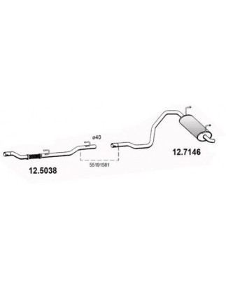 SP FIAT PANDA II 1.2 4X4 10/04-10/06