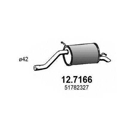 SILENZIATORE POST OEM 51782327