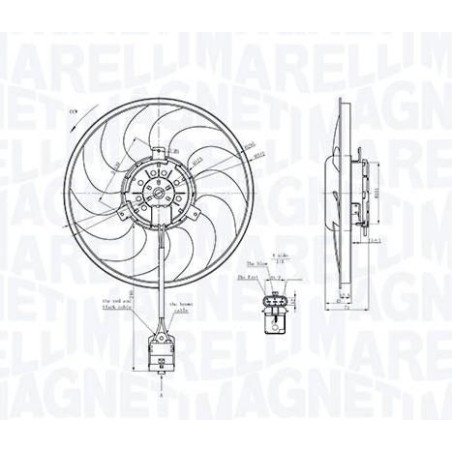 ELETTROVENTOLA OPEL ASTRA G (T98/F35) 1998 2004 OEM 90570741